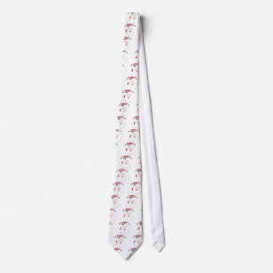 Vintage Santa I Believe Christmas Tie