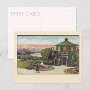 Vintage Santa Monica Camera Obscura Postcard