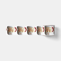 Vintage Santa Mug Ribbon (blinking)