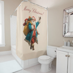 Vintage Santa Personalized Christmas Design