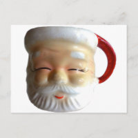 Vintage Santa Postcard (Blinking)