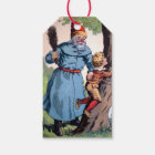 Vintage Santa Punishing Child