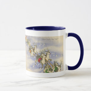 Vintage_Santa_Sleigh_mug Mug