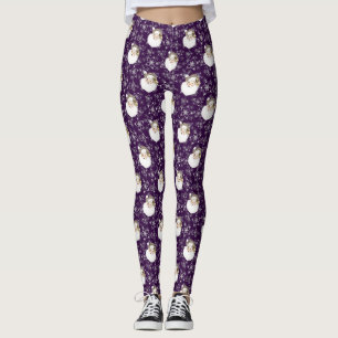 Vintage Santa & Stars Leggings