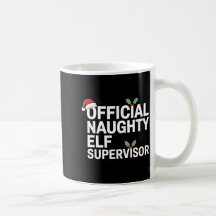 Vintage Sarcastic Hr Supervisor Christmas Matching Coffee Mug
