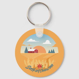 Vintage Saskatchewan Keychain