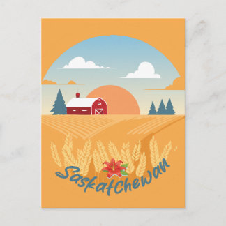 Vintage Saskatchewan Postcard