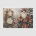 Vintage Satna Claus Father Christmas Decoupage Tissue Paper<br><div class="desc">victorian rustic decoupage,  santa claus decoupage, cottagecore aesthetic,  vintage christmas,  antique santa claus,  classic saint nicholas, father christmas,  retro nostalgic,  craft supplies decoupage,  Christmas large decoupage</div>