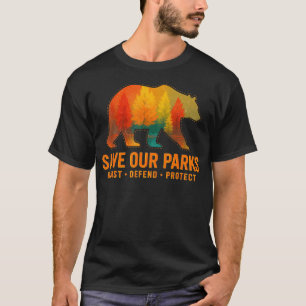 Vintage Save Our Parks Resist National Park T-Shirt