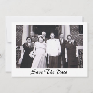 Vintage Save the Date