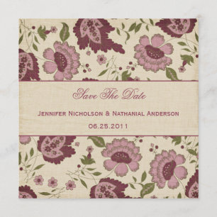 Vintage Save The Date