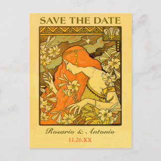 Vintage Save the Date Postcards