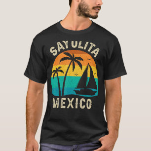 Vintage Sayulita Mexico Sunset Matching Family Vac T-Shirt