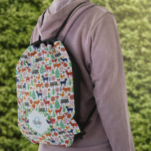 Vintage Scandinavian Folk Art Monogram Pattern