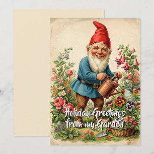 Vintage Scarp Picture - GARDEN GNOMES 10 Card