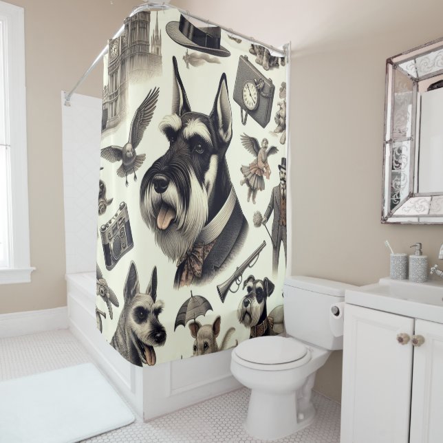 Vintage Schnauzer  Seamless (In Situ)