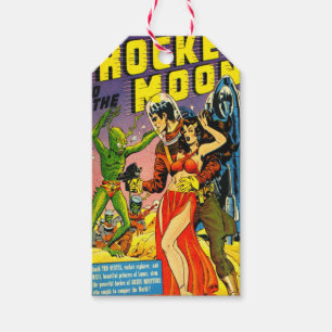 VINTAGE SCI FI COMICS Custom Gift Tags