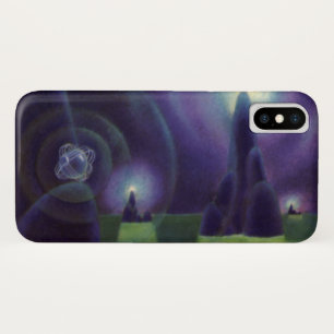 Vintage Science Fiction, Sci Fi Outer Space Planet Case-Mate iPhone Case