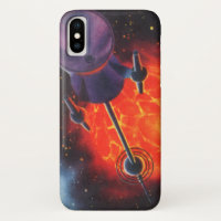 Vintage Science Fiction, Sci Fi Rocket, Red Planet
