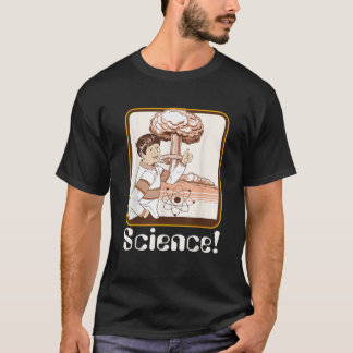 Vintage Science Gif Funny Atomic Bomb Retro Nerd G T-Shirt