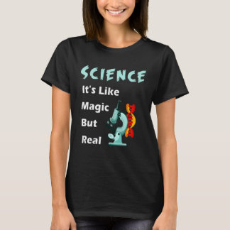 Vintage Science It's Like Magic But Real Science T-Shirt