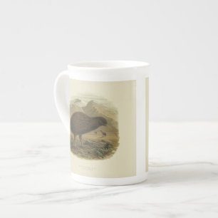 Vintage Science NZ Birds - Kiwi Bone China Mug