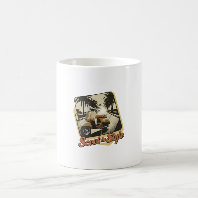 Vintage Scoot in Style Mug (Center)