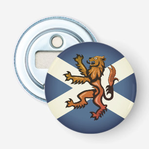 Vintage Scotland Party, Scottish Flag, Rampant Bottle Opener