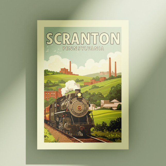Vintage Scranton Pennsylvania Postcard (Creator Uploaded)