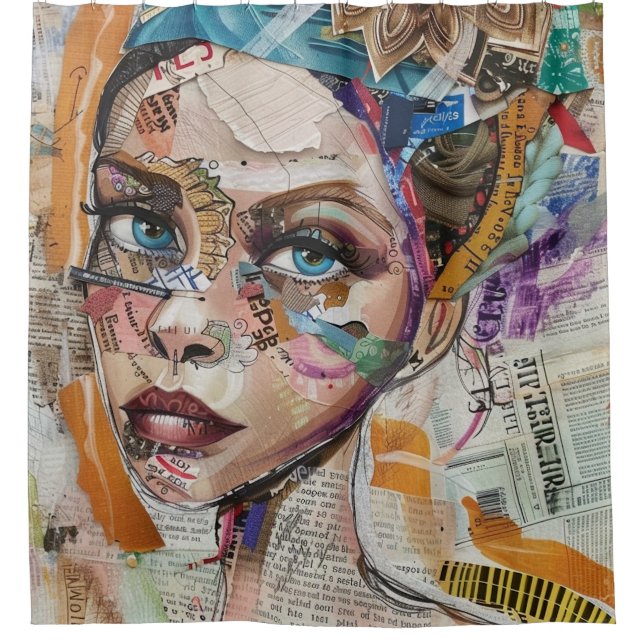 Vintage Scrapbook Collage Face (6) (Front)