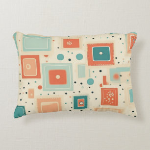 Vintage Scrapbook Pattern (2) Accent Pillow