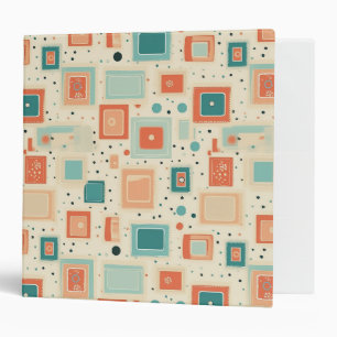 Vintage Scrapbook Pattern (2) Binder