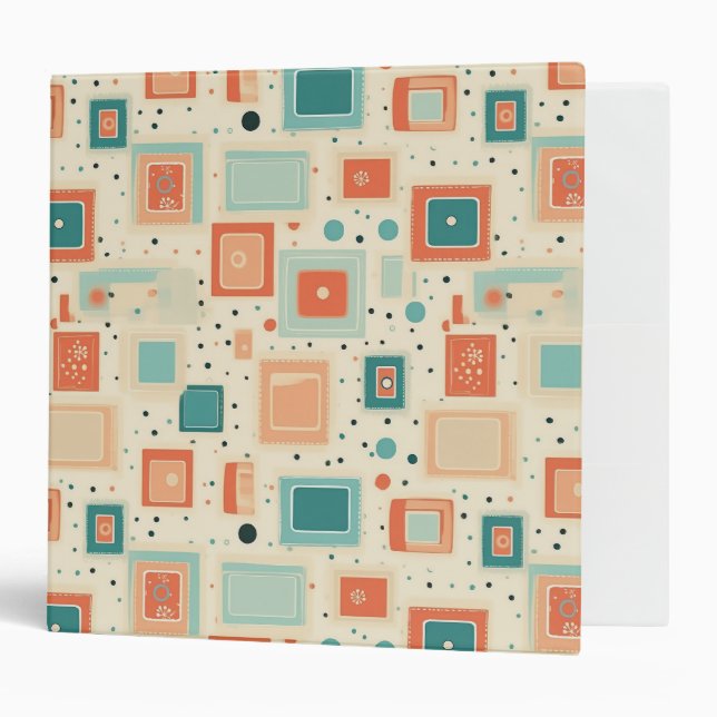 Vintage Scrapbook Pattern (2) Binder (Front/Inside)