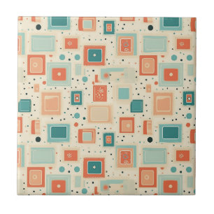 Vintage Scrapbook Pattern (2) Tile