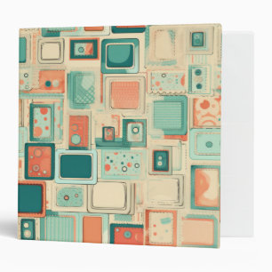 Vintage Scrapbook Pattern Binder