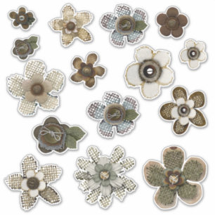 Vintage Scrapbook Stickers Vintage Ephemera  