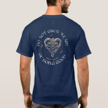 Vintage Scripture Celtic Heart in Cross