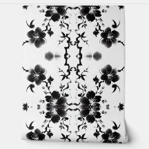 Vintage Scroll Blossoms