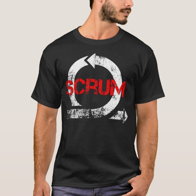 Vintage Scrum Tee (Front)