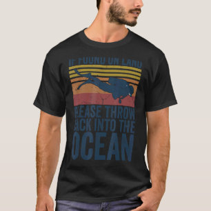 Vintage Scuba Diving For Men Women Diver Scuba Di T-Shirt