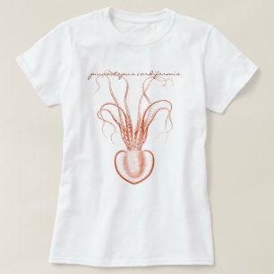 Vintage Sea Life Scientific Oceanography Octopus T-Shirt