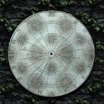 Vintage Sea Shanty | Steampunk Compass Ephemera Dartboard<br><div class="desc">Sophisticated steampunk-style vintage nautical compass on sea glass green grunge background. Perfect for your sailboat,  yacht,  coastal decor,  beach house,  or shanty theme palette that adds perfect pop of colour. For customizations or other colours,  please visit JustFharryn on Zazzle.com #zazzlemade</div>