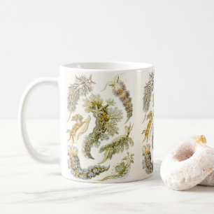 Vintage Sea Slugs and Snails by Ernst Haeckel Coffee Mug