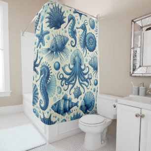 Vintage Sealife Animals Pattern
