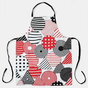 vintage seamless abstract background. Dotted and s Apron