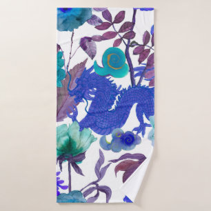 vintage seamless asian traditional patterns. Japan Bath Towel