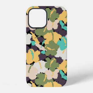 vintage seamless background pattern with stylized iPhone 12 case