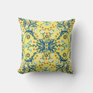 vintage seamless beautiful gentle symmetrical roma throw pillow