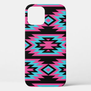 vintage seamless decorative ethnic pattern. Americ iPhone 12 Case