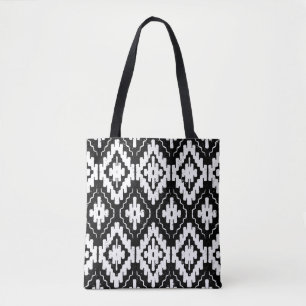 Vintage seamless ethnic pattern with american indi tote bag